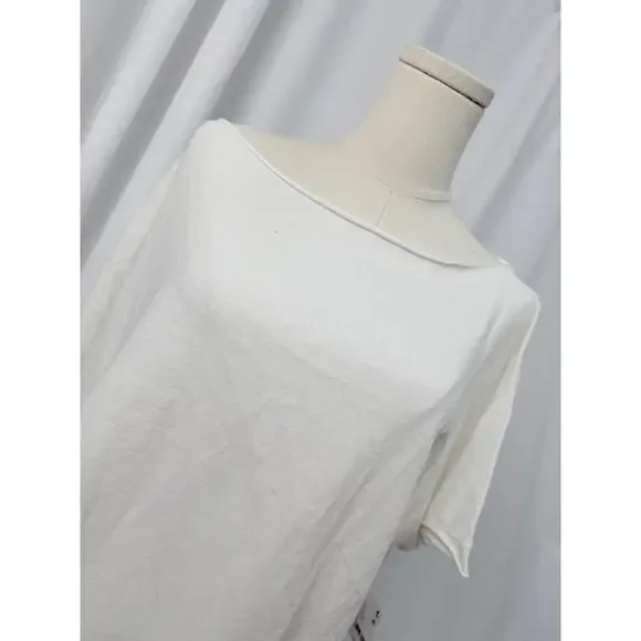 NWT! Free People Women's Slam Dunk Tee White SMALL - Picture 9 of 12